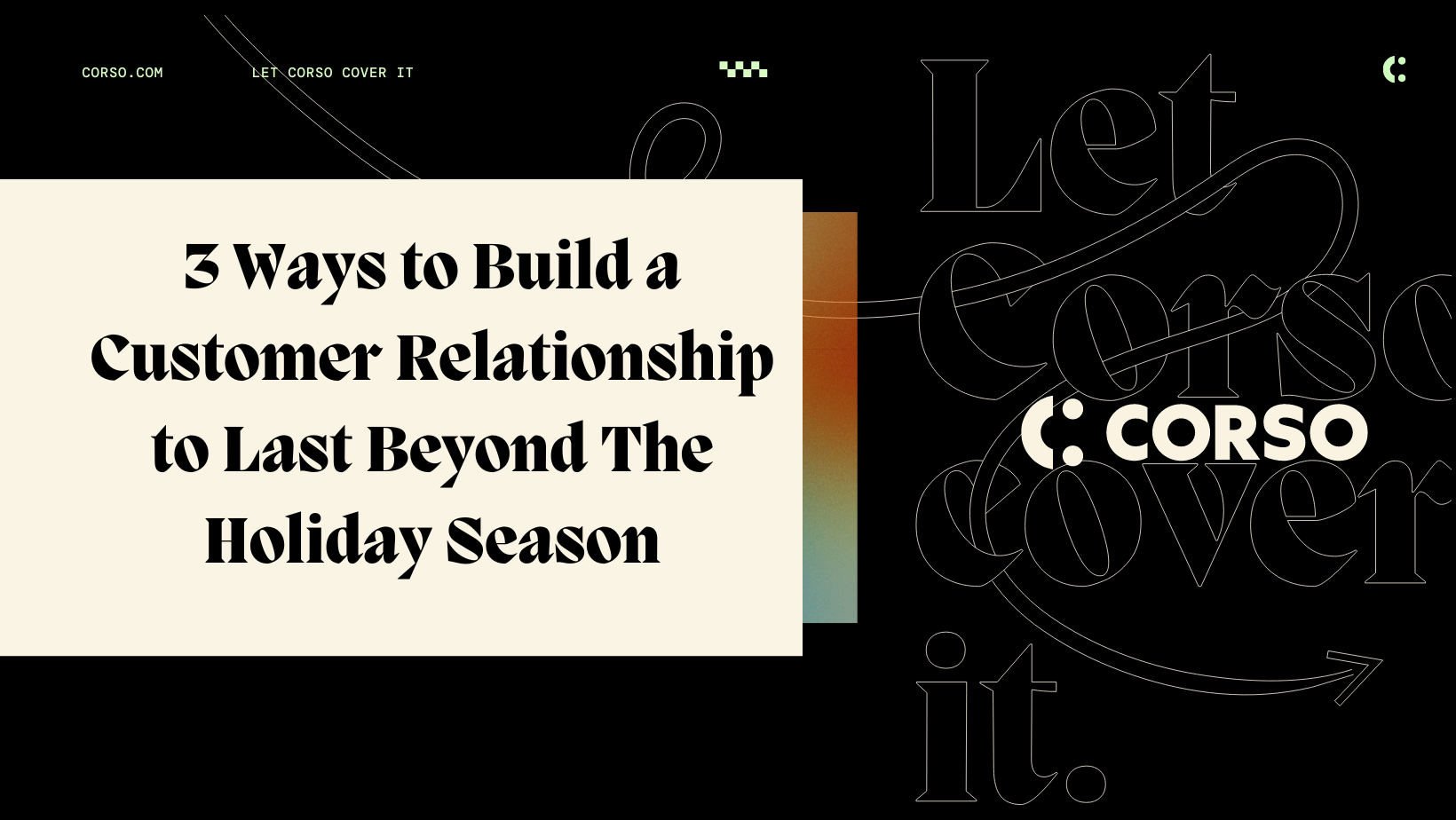Customer relationship