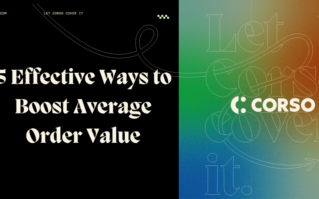 5 Effective Ways to Boost Average Order Value (AOV)