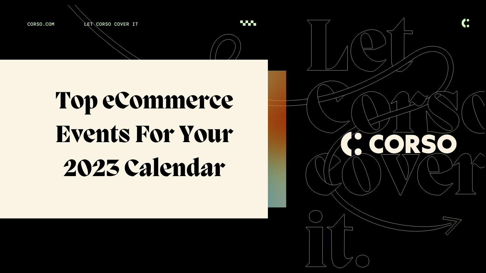 eCommerce events