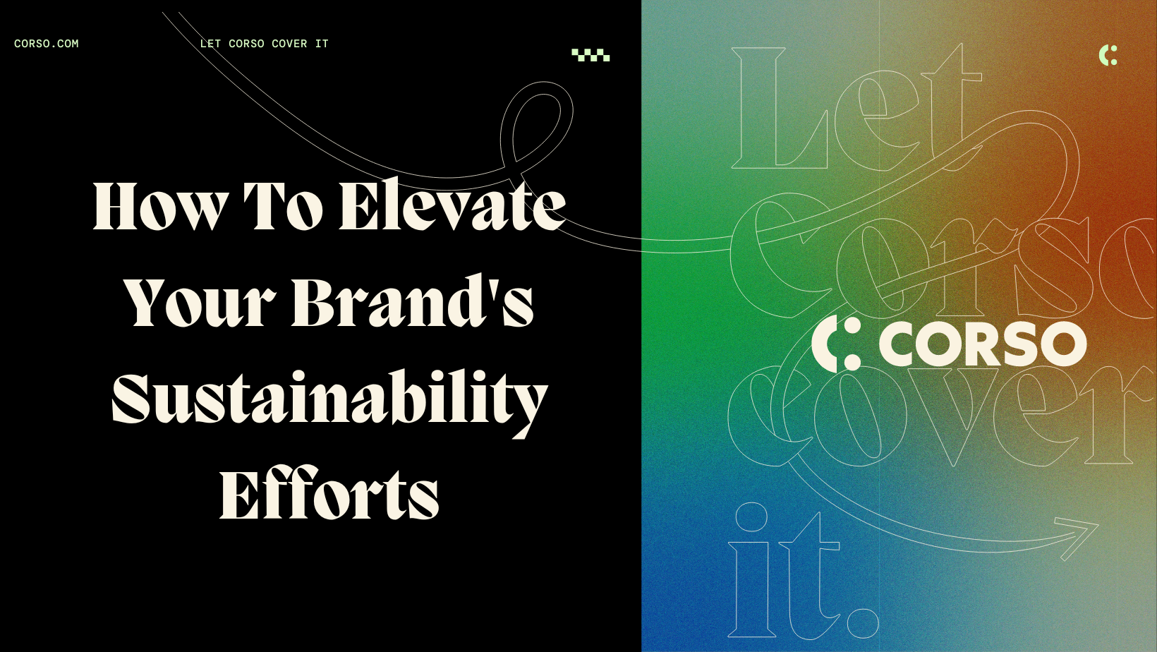 brand's sustainability efforts